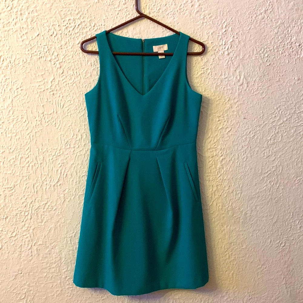 Teal dress